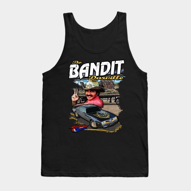 The Bandit Tank Top by BigOrangeShirtShop